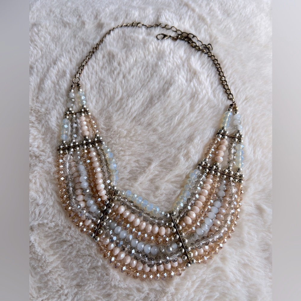 Necklace Elegant Multi-Strand Pearl
